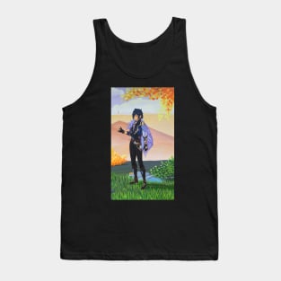 Kaeya Flipping Coin Tank Top